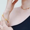 Vine: Yellow Jade & Hexagram Charm Bracelet | Talisman of Abundance and Stability Vine: Yellow Jade & Hexagram Charm Bracelet | Talisman of Abundance and Stability
