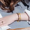 Vine: Yellow Jade & Hexagram Charm Bracelet | Talisman of Abundance and Stability Vine: Yellow Jade & Hexagram Charm Bracelet | Talisman of Abundance and Stability