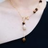 Elementa: Citrine & Tiger’s Eye Beads Necklace | Talisman of Stability and AbundanceCitrine & Tiger's Eye Necklace | Strength - Elementa Collection Citrine & Tiger's Eye Necklace | Strength - Elementa Collection