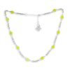 Vine - Lemon Jade Lucky Necklace with Clover Charm for Hope Vine - Lemon Jade Lucky Necklace with Clover Charm for Hope