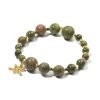 Flow: Unakite Beads Bracelet|Talisman of Healing and Spiritual Growth