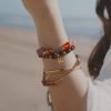 Flow: Red Tiger’s eye Beads Bracelet | Talisman of Passion and Grounding