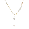 Clear Quartz Necklace For Clarity & Focus | Gold